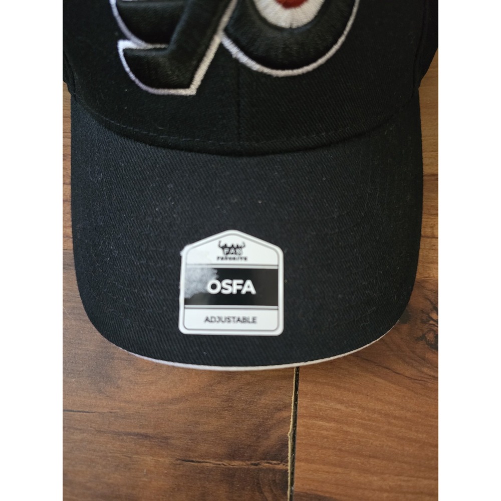 Philadelphia Flyers ’47 MVP Hat Black NHL Adjustable NWT OSFA S33 - Picture 2 of 7